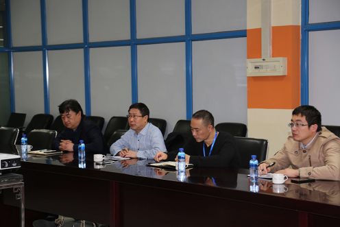 万名干手下基层乌兰察布市国企一队到402cc永利集团软件公司调研座谈